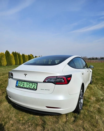 Tesla Model 3 cena 139000 przebieg: 19000, rok produkcji 2021 z Dąbrowa Tarnowska małe 121